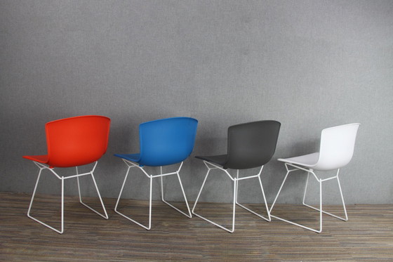 Image 1 of 4X Chaises Harry Bertoia Knoll Plastique