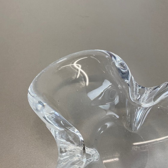 Image 1 of Cendrier vintage "Lucid" en verre de Murano, Italie, années 1970