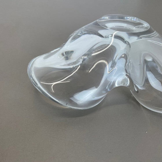 Image 1 of Cendrier vintage "Lucid" en verre de Murano, Italie, années 1970