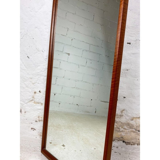 Image 1 of Miroir vintage en teck par Aksel Kjersgaard pour Aksel Kjersgaard, Danemark années 1960