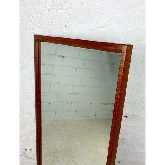 Image 1 of Miroir vintage en teck par Aksel Kjersgaard pour Aksel Kjersgaard, Danemark années 1960