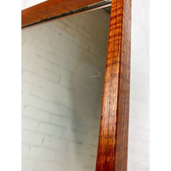 Image 1 of Miroir vintage en teck par Aksel Kjersgaard pour Aksel Kjersgaard, Danemark années 1960