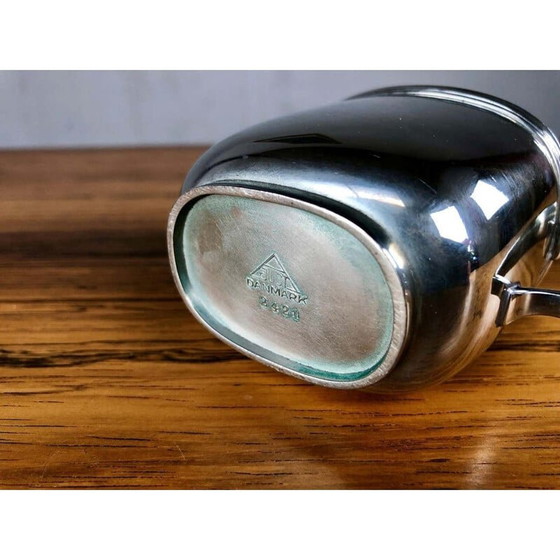 Image 1 of Service à café vintage en étain par Just Andersen Pewter, Danemark 1950