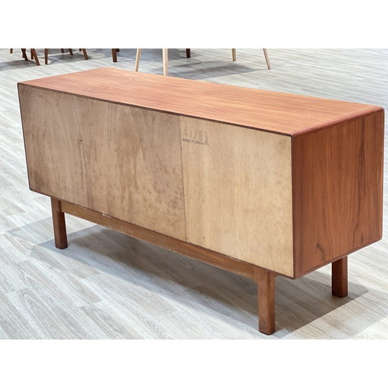 Image 1 of Buffet vintage en teck par Burchaard Nielsen pour Dyrlum, Danemark 1960