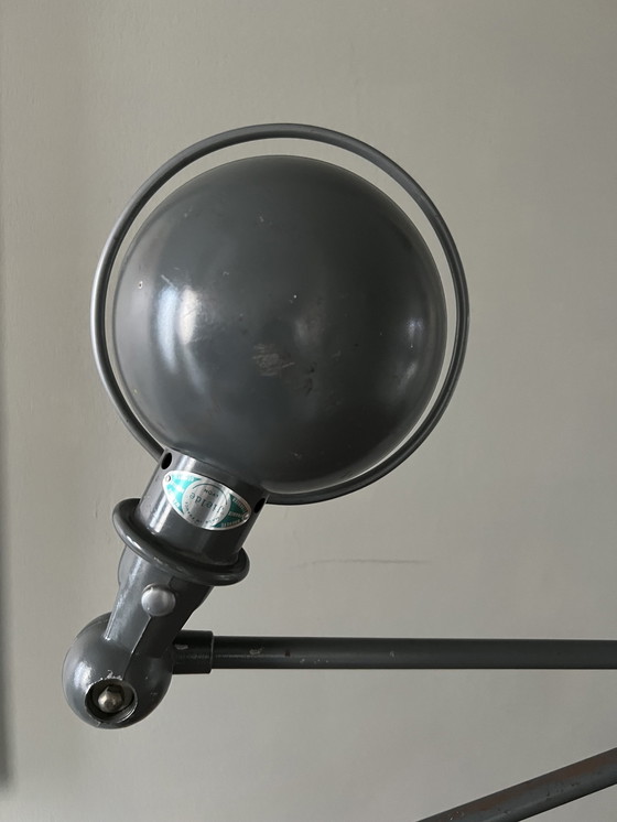 Image 1 of Lampadaire Jieldé, quatre bras, Original Machine Grey