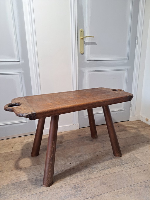 Table D'Appoint Brutaliste