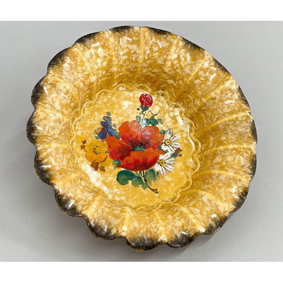 Image 1 of Bol vintage en céramique Art Déco pour Ditmar Urbach, 1920
