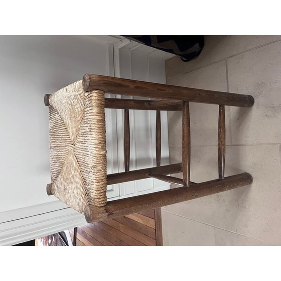 Image 1 of Tabouret haut vintage de Charlotte Perriand