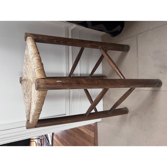 Image 1 of Tabouret haut vintage de Charlotte Perriand