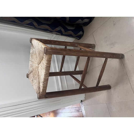 Image 1 of Tabouret haut vintage de Charlotte Perriand