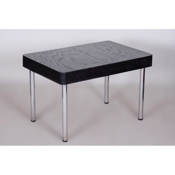 Image 1 of Table à rallonge vintage en chêne, République tchèque 1930-1939
