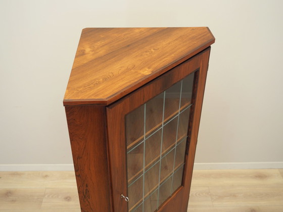 Image 1 of Vitrine en bois de rose, Design danois, 1970S, Production : Danemark