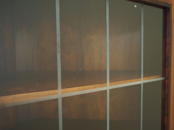 Image 1 of Vitrine en bois de rose, Design danois, 1970S, Production : Danemark