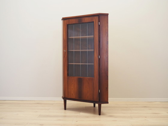 Image 1 of Vitrine en bois de rose, Design danois, 1970S, Production : Danemark