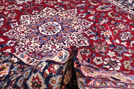 Image 1 of Tapis persan original noué à la main Isfahan Fin 420 X 296 cm Top condition