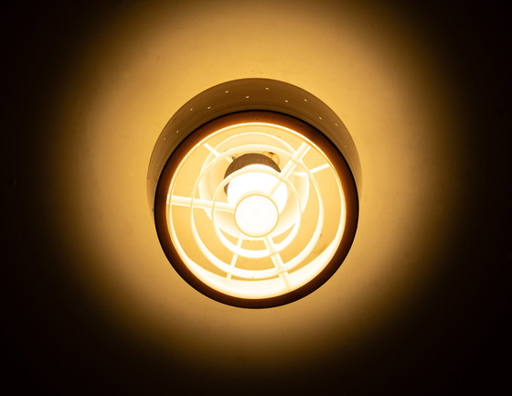 Image 1 of Lampe suspendue Fog & Mórup en laiton 1960S Danemark