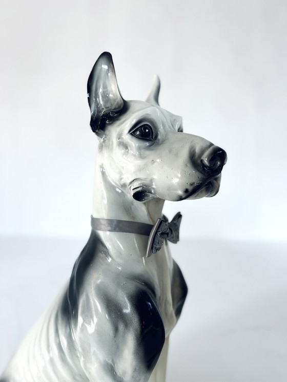 Image 1 of 2X Ceramic Great Dane