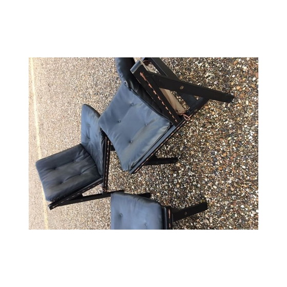 Image 1 of Paire de chaises et pouf "Hunter" de Torbjorn afdal pour bruskbo