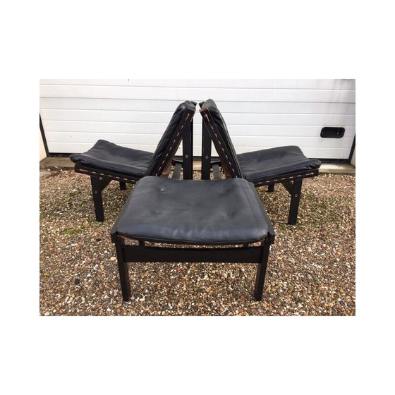 Image 1 of Paire de chaises et pouf "Hunter" de Torbjorn afdal pour bruskbo