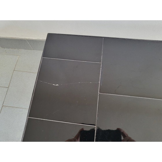 Image 1 of Table basse vintage avec plateau en céramique, 1950