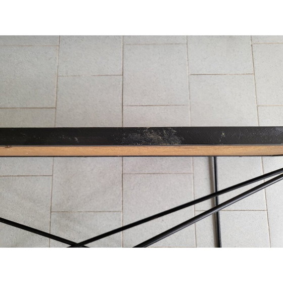 Image 1 of Table basse vintage avec plateau en céramique, 1950