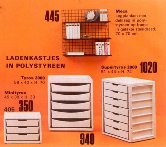 Image 1 of Commode Meurop de l'ère spatiale 70S