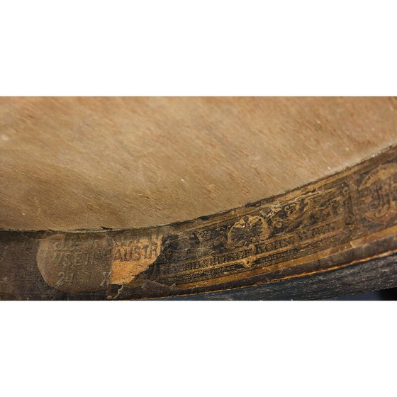 Image 1 of Fauteuil vintage en bois de Joseph et Jacob Kohn