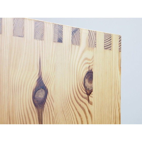 Image 1 of Table d'appoint vintage en pin par Ate van Apeldoorn pour Houtwerk Hattem