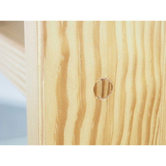 Image 1 of Table d'appoint vintage en pin par Ate van Apeldoorn pour Houtwerk Hattem