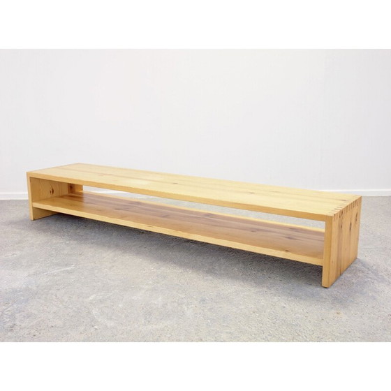 Image 1 of Table d'appoint vintage en pin par Ate van Apeldoorn pour Houtwerk Hattem