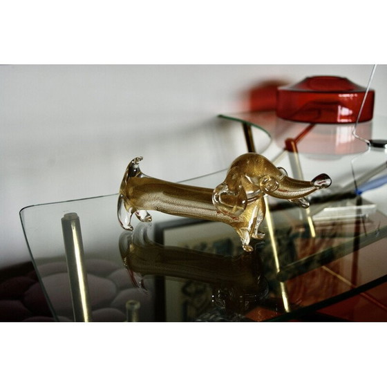 Image 1 of Sculpture vintage en verre de Murano par Barovier & Toso, 1960