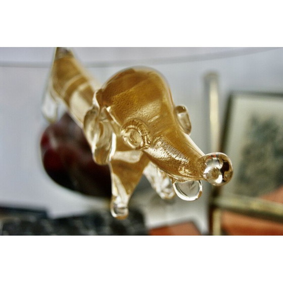 Image 1 of Sculpture vintage en verre de Murano par Barovier & Toso, 1960