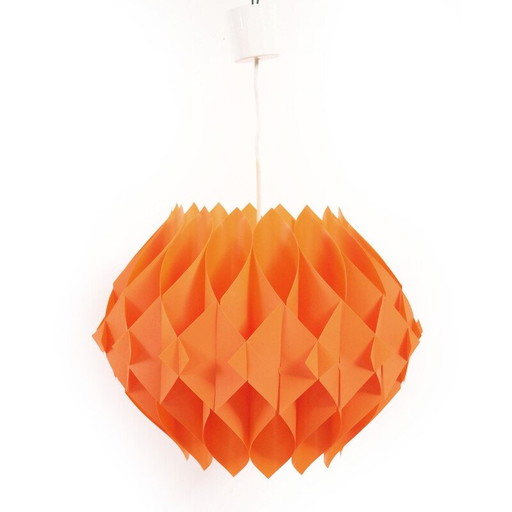 Lampe suspendue papillon vintage par Schioler