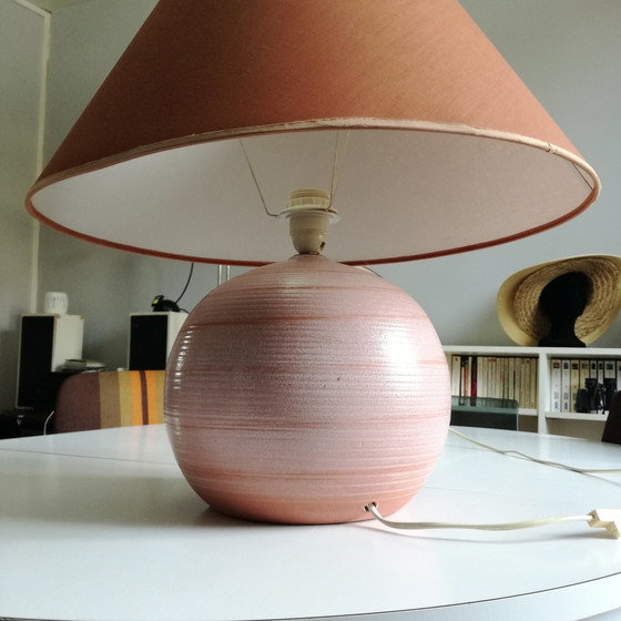 Image 1 of Lampe Champignon En Céramique Ø52, 1970