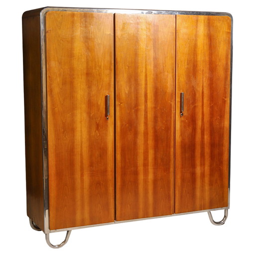 Armoire Bauhaus de Robert Slezák, 1930's, Bohemia