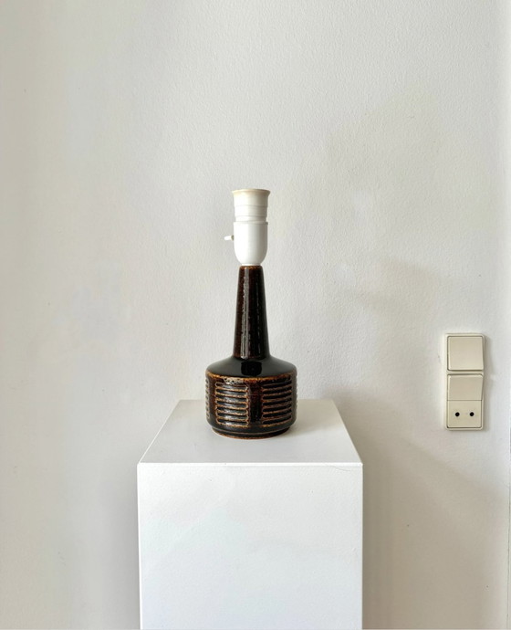 Image 1 of Palshus Denmark Lampe de table/pied de lampe Per Linnemann Schmidt, Chamotte, grès 1960S