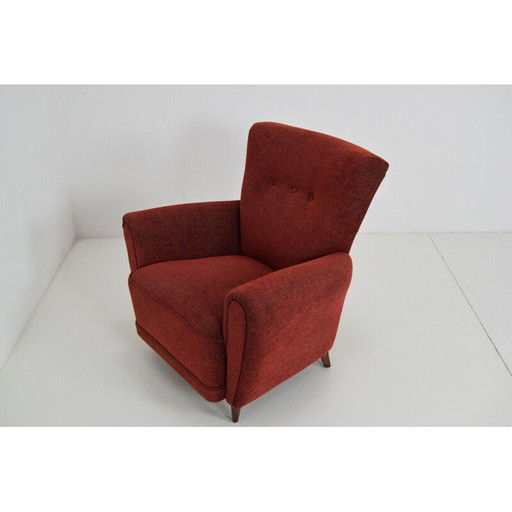 Fauteuil Mid Century Tchécoslovaquie 1970