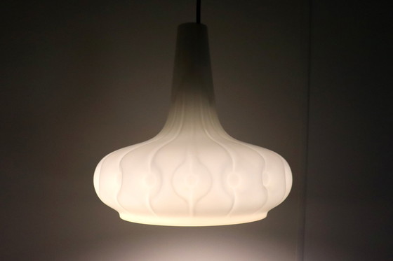 Image 1 of Peill & Putzler Lampe pendante en verre Vintage
