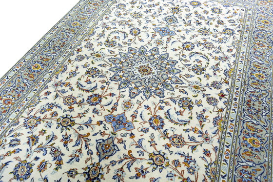 Image 1 of Tapis d'Orient Keshan liège noué à la main - 297 X 197 cm