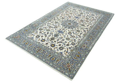 Tapis d'Orient Keshan liège noué à la main - 297 X 197 cm