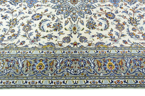 Image 1 of Tapis d'Orient Keshan liège noué à la main - 297 X 197 cm