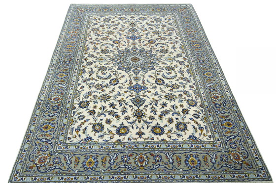 Image 1 of Tapis d'Orient Keshan liège noué à la main - 297 X 197 cm