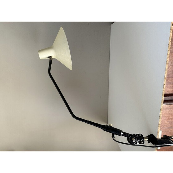 Image 1 of Lampe à agrafe en métal vintage par Jjm Hoogervorst pour Anvia, 1960