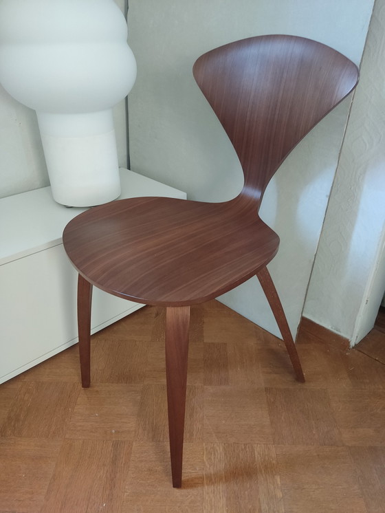 Image 1 of 6X Chaises Cherner, Noyer Classique, Norman Cherner 1958