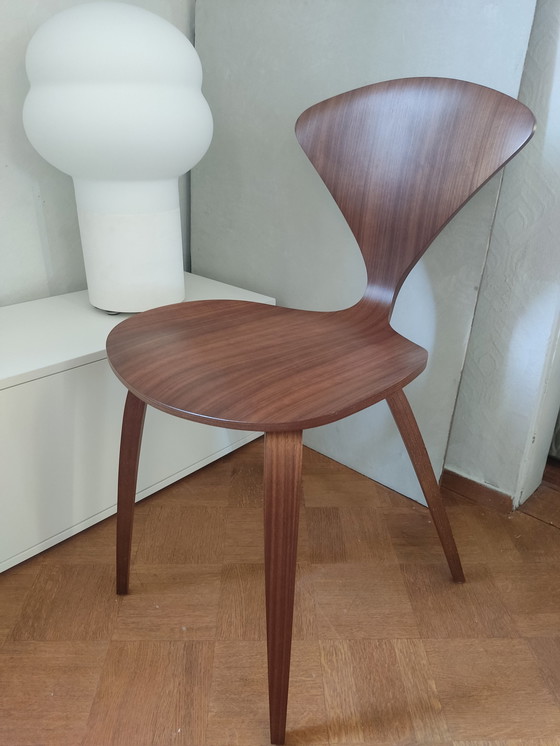 Image 1 of 6X Chaises Cherner, Noyer Classique, Norman Cherner 1958