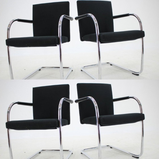 Image 1 of Ensemble de 4 fauteuils vintage modèle Visasoft par Antonio Citterio et Glen Oliver Low Vitra, 1990