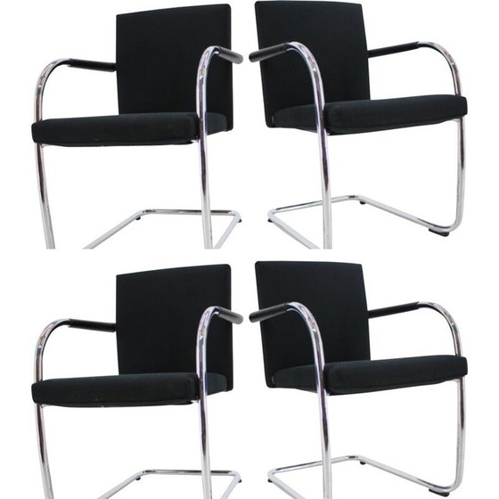 Image 1 of Ensemble de 4 fauteuils vintage modèle Visasoft par Antonio Citterio et Glen Oliver Low Vitra, 1990