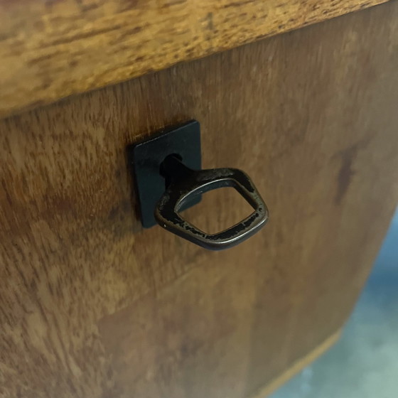 Image 1 of Bureau vintage en teck des années 1960