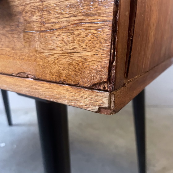 Image 1 of Bureau vintage en teck des années 1960