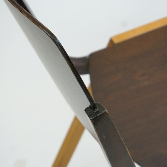 Image 1 of Chaise P7 moderniste autrichienne vintage par Roland Rainer, années 1950